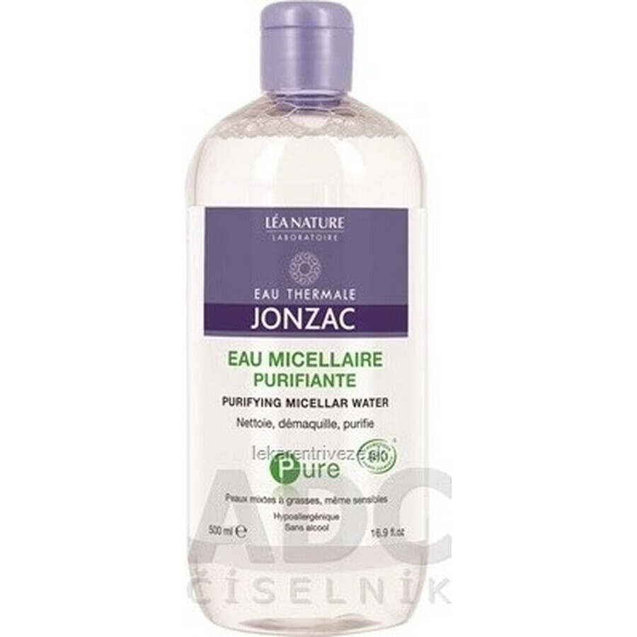 JONZAC Zuiver BIO MICELLAR WATER voor gemengde huid 1×500 ml