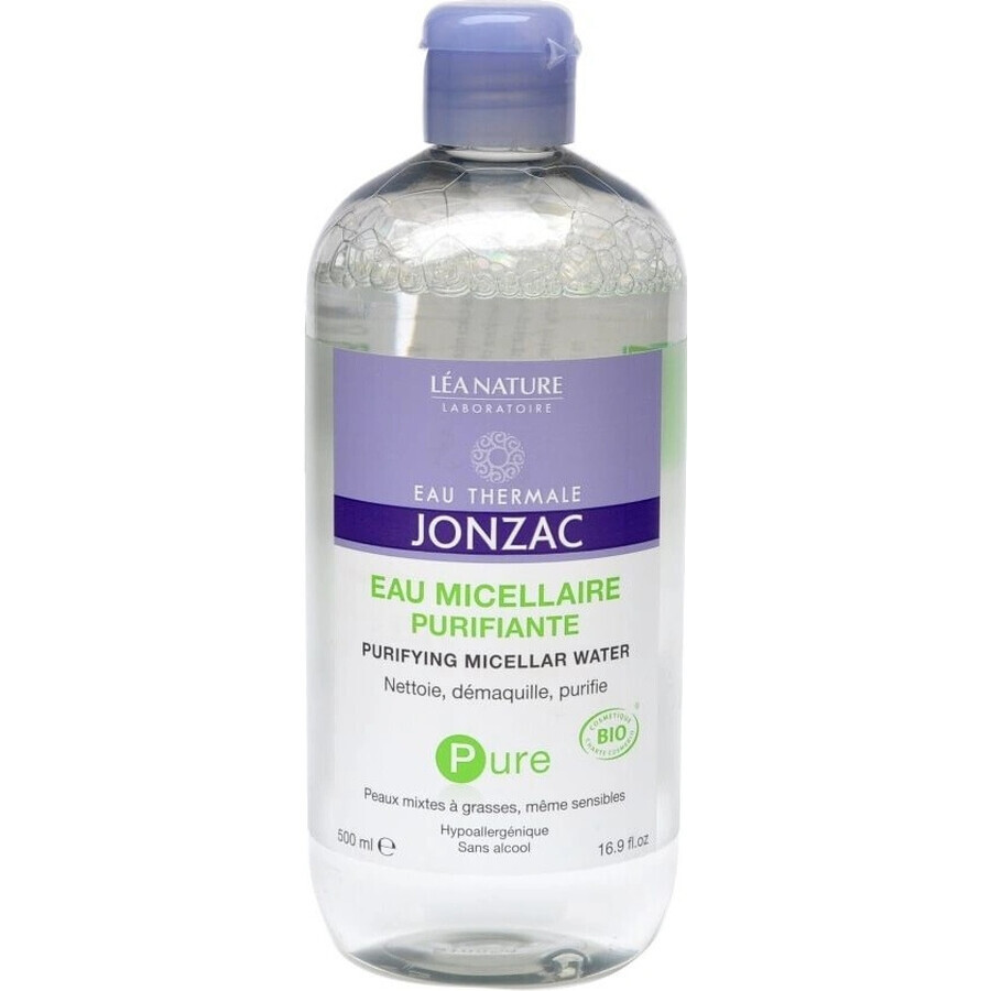 JONZAC Zuiver BIO MICELLAR WATER voor gemengde huid 1×500 ml