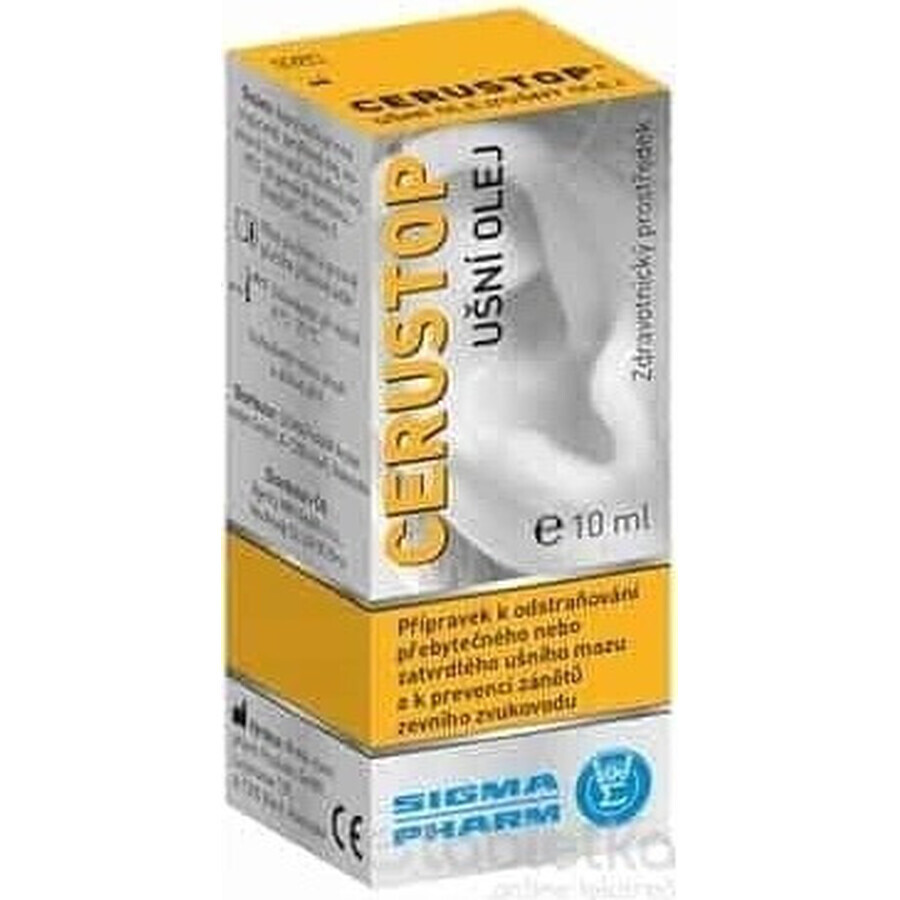 Cerustop oorolie 1×10 ml, orale olie