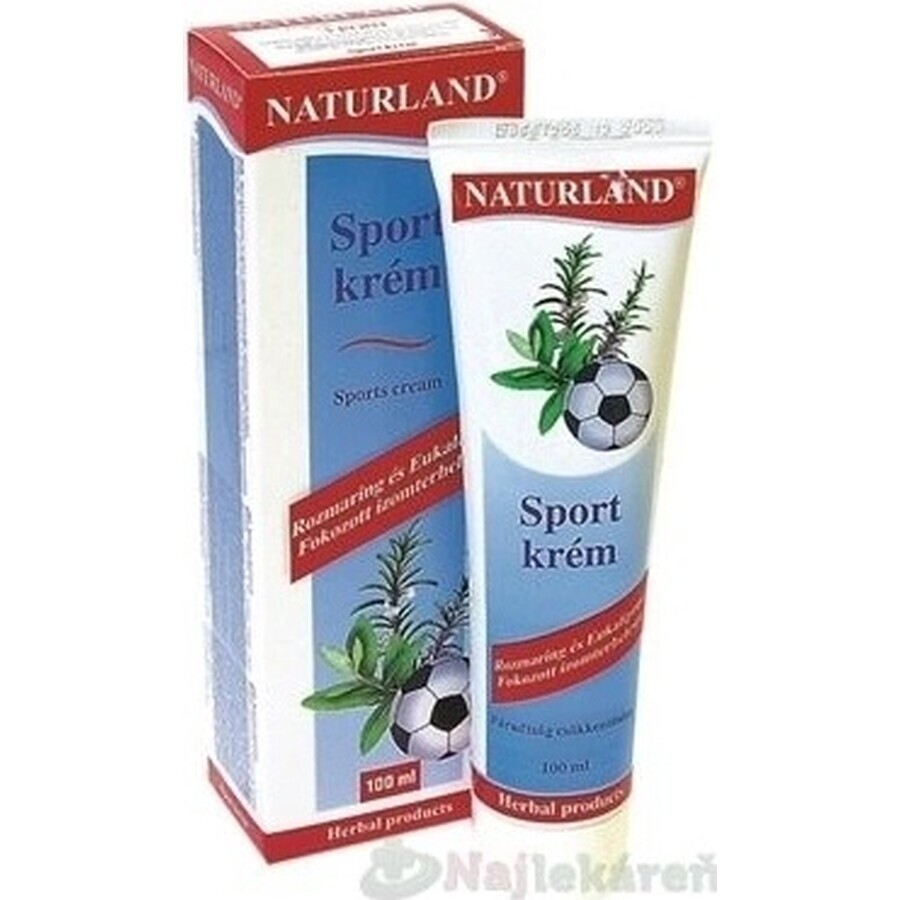 NATURLAND SPORTSMEN CREAM 1×100 ml, cream