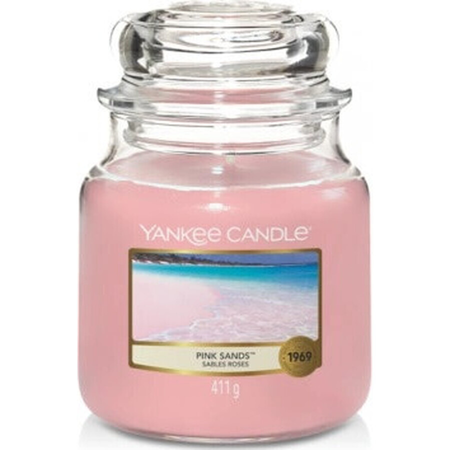 Yankee Candle Pink Sands™ Medium Candle 1×411 g, scented candle