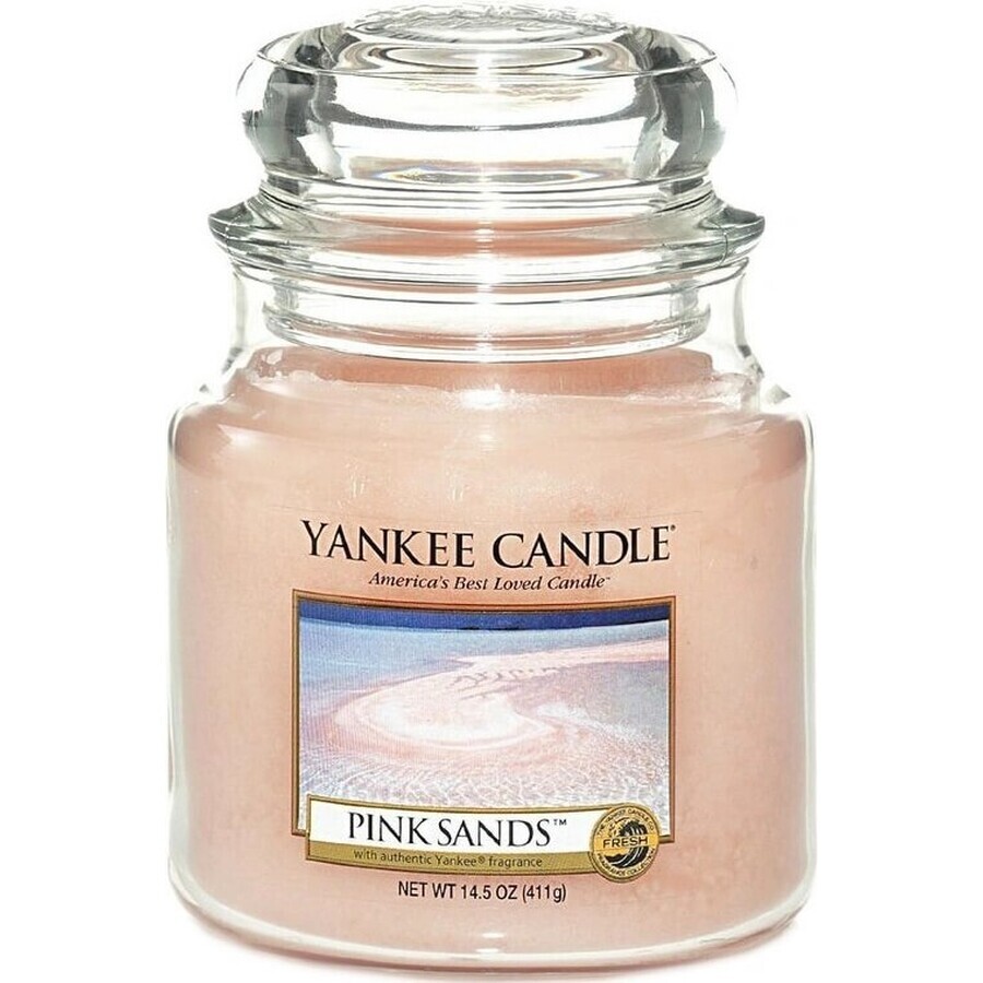 Yankee Candle Pink Sands™ Medium Candle 1×411 g, scented candle