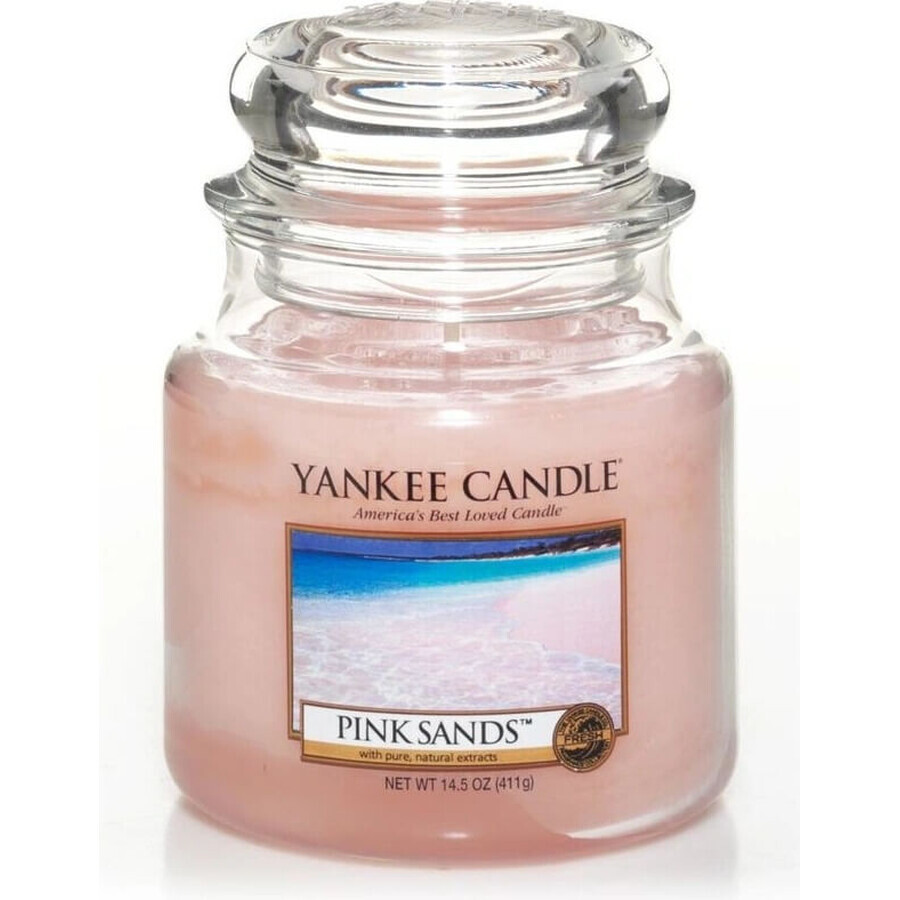 Yankee Candle Pink Sands™ Medium Candle 1×411 g, scented candle