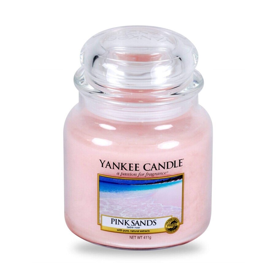 Yankee Candle Pink Sands™ Medium Candle 1×411 g, scented candle