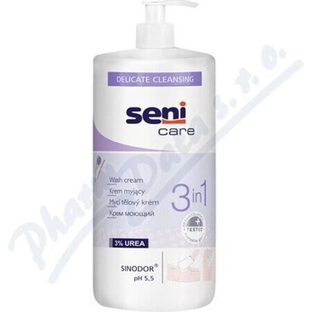 Seni Care Waschemulsion 3 in 1 3% Harnstoff, 1x1000 ml