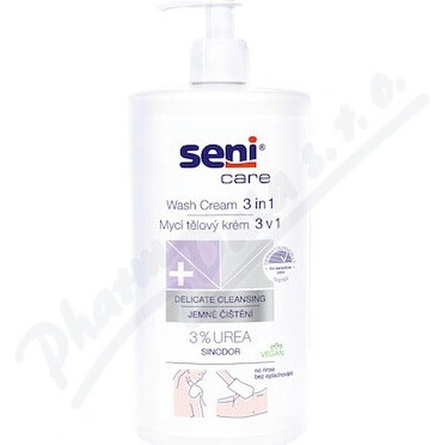 Seni Care Waschemulsion 3 in 1 3% Harnstoff, 1x1000 ml