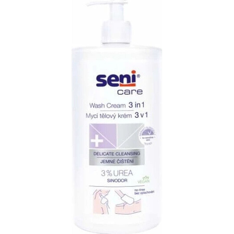 Seni Care Waschemulsion 3 in 1 3% Harnstoff, 1x1000 ml