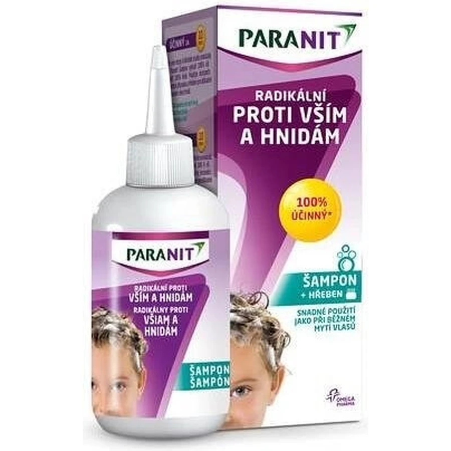 PARANIT Radical contro i pidocchi e le cocciniglie 1×100 ml, preparato contro i pidocchi