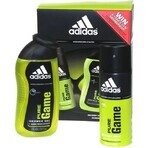 ADIDAS PURE GAME DEO S 150ML+SPR GEL 250ML 1SET 1×1 pcs, set