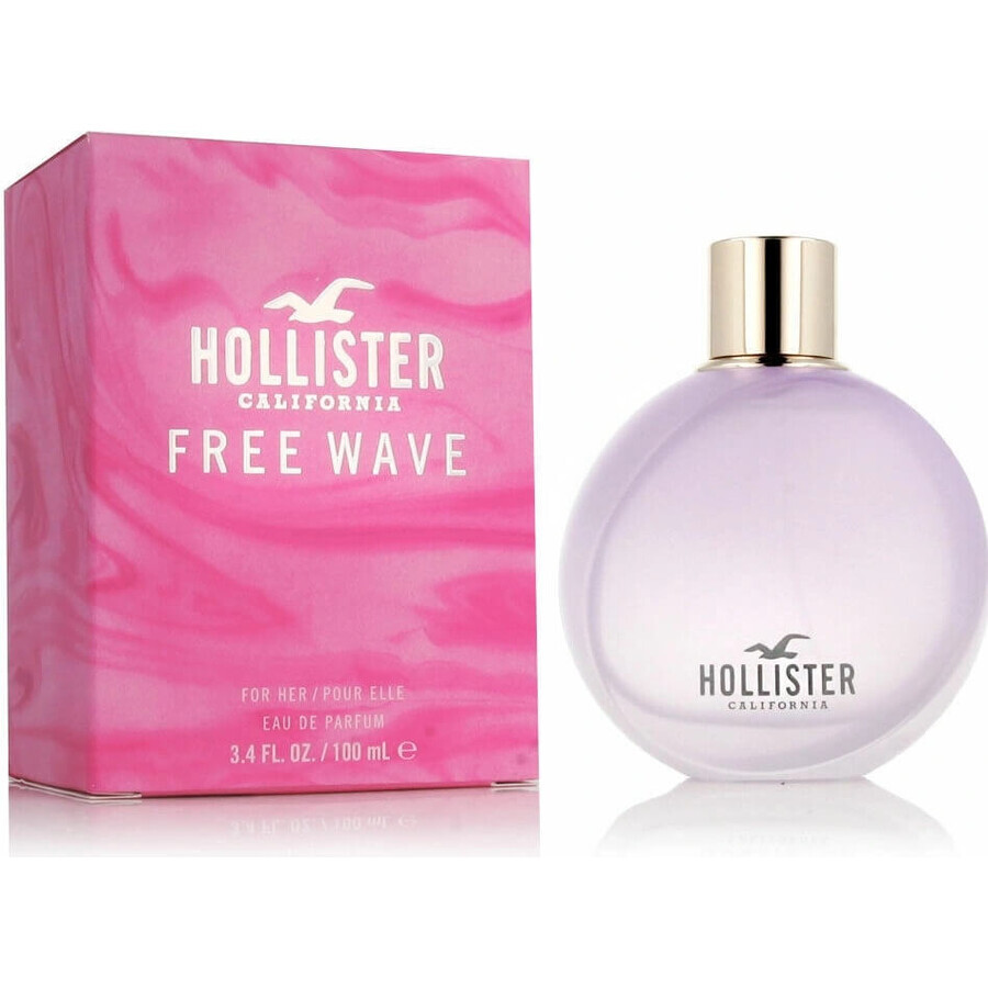 Hollister Free Wave For Her Edp 100ml 1×100 ml 1×100 ml, Eau de Parfum