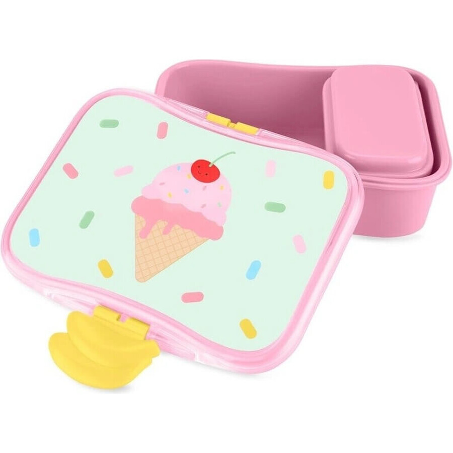 SKIP HOP Spark Style Snack box 700 ml Ice Cream 3r+ 1×1 pc, snack box