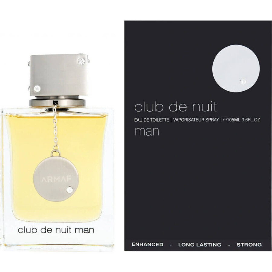 Armaf Club De Nuit Man Edt 105ml 1×105 ml, eau de toilette