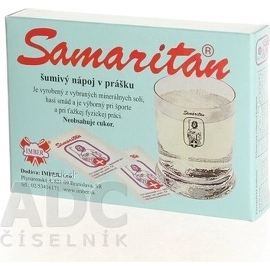 SAMARITAN al limone 8×5 pezzi, bevanda gassata