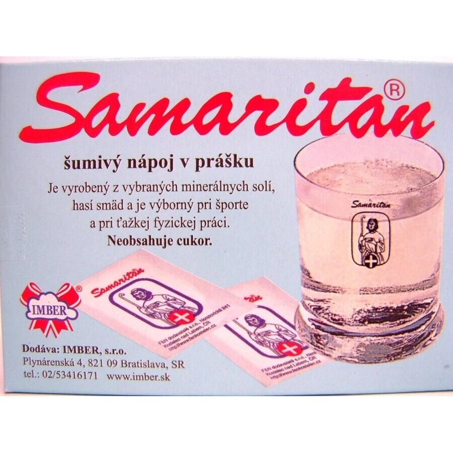 SAMARITAN al limone 8×5 pezzi, bevanda gassata