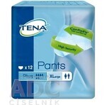 TENA PANTS PLUS EXTRA LARGE 1×12 buc, chiloți absorbanți extensibili, absorbție 1440 ml, circumferința șoldului 120-160 cm