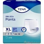 TENA PANTS PLUS EXTRA LARGE 1×12 buc, chiloți absorbanți extensibili, absorbție 1440 ml, circumferința șoldului 120-160 cm