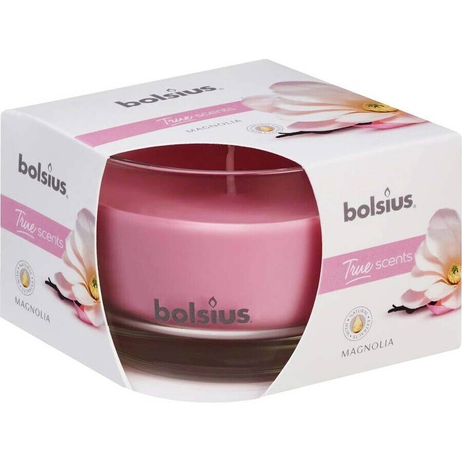 Bolsius Aromatic 2.0 Flasche 90x63mm Magnolia, Duftkerze 1×1 Stück, Duftkerze