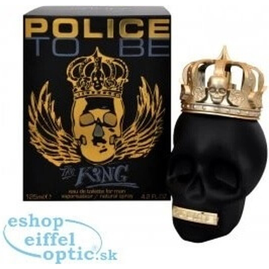 Police To Be The King Edt 125ml 1×125 ml, Eau de toilette