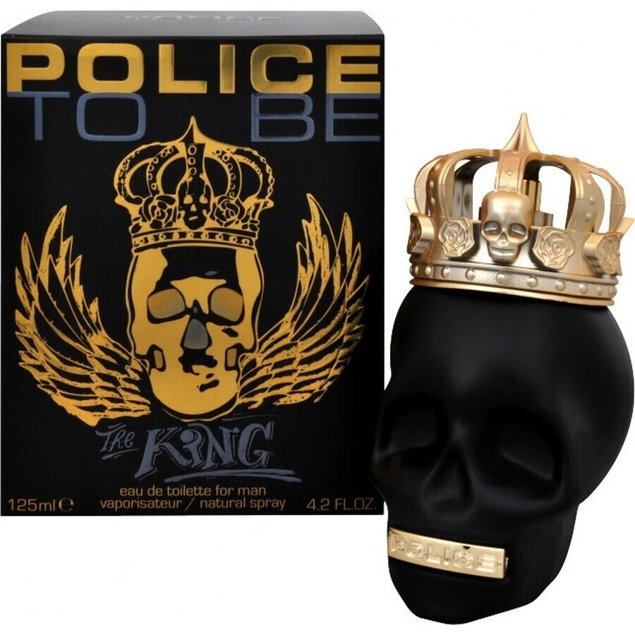 Police To Be The King Edt 125ml 1×125 ml, Eau de toilette