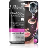 EVELINE CHARCOAL CHARCOAL DEEPLY MOISTURISING FACE SHEET MASK 1×20 ml, masque