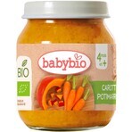 BABYBIO organic carrot and pumpkin 1×130 g, organic vegetable snack