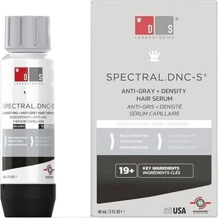 DS Laboratories Sérum anti-chute à deux composants SPECTRAL DNC-S 60 ml, sérum capillaire
