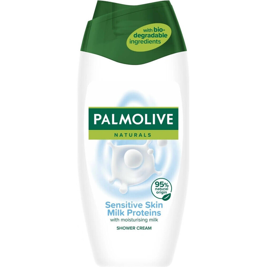 Gel de duș Palmolive Nat.Milk Proteins 1×250 ml, cu lapte de duș