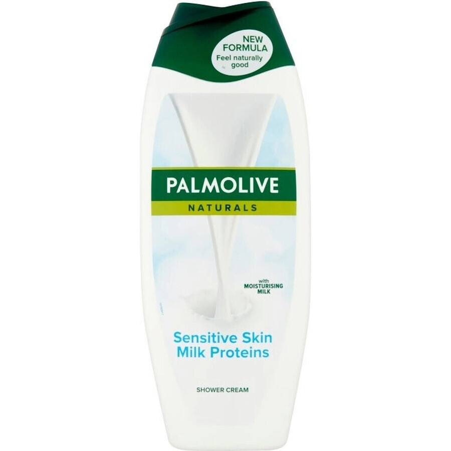 Gel de duș Palmolive Nat.Milk Proteins 1×250 ml, cu lapte de duș