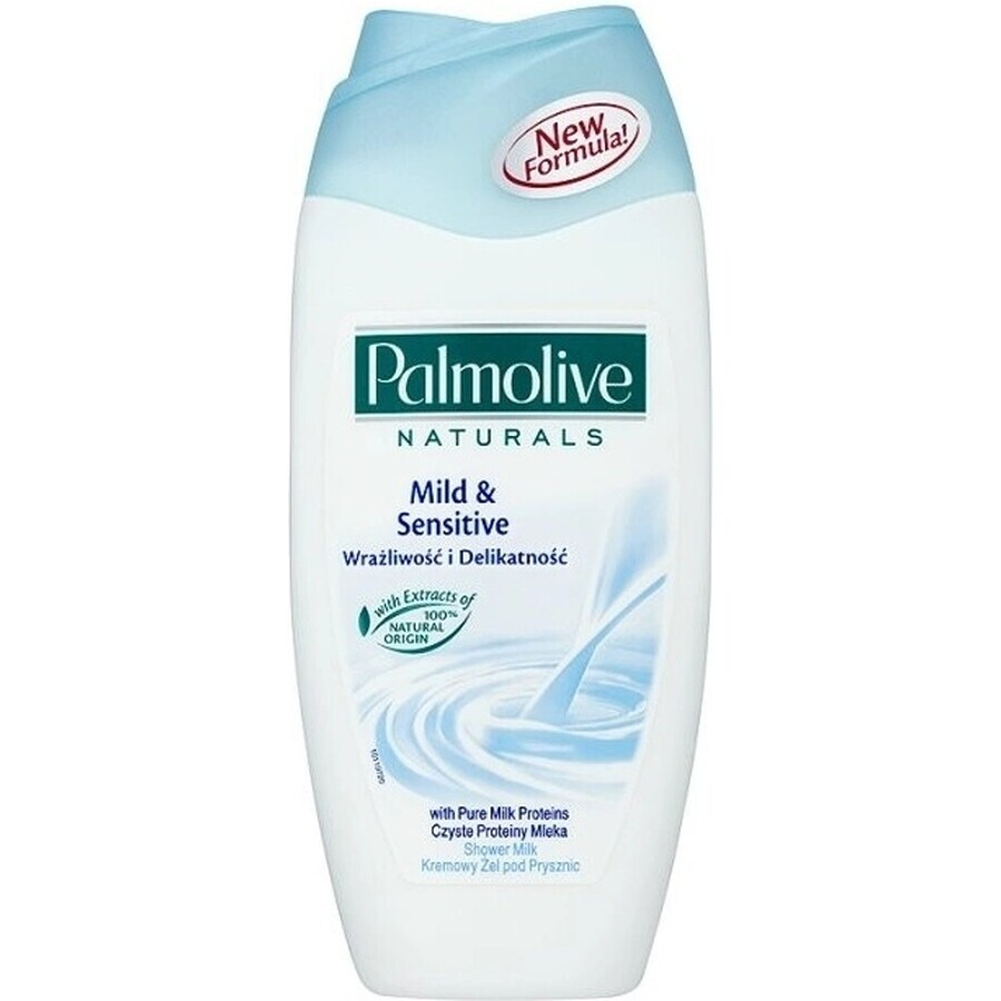 Gel de duș Palmolive Nat.Milk Proteins 1×250 ml, cu lapte de duș