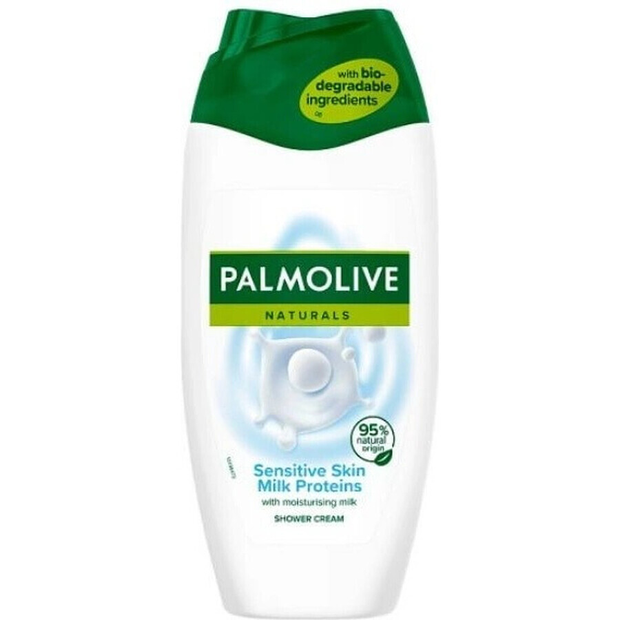 Gel de duș Palmolive Nat.Milk Proteins 1×250 ml, cu lapte de duș