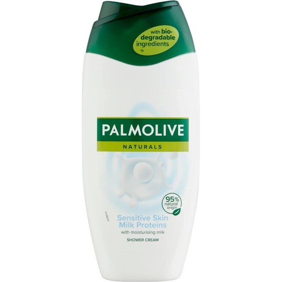 Gel de duș Palmolive Nat.Milk Proteins 1×250 ml, cu lapte de duș