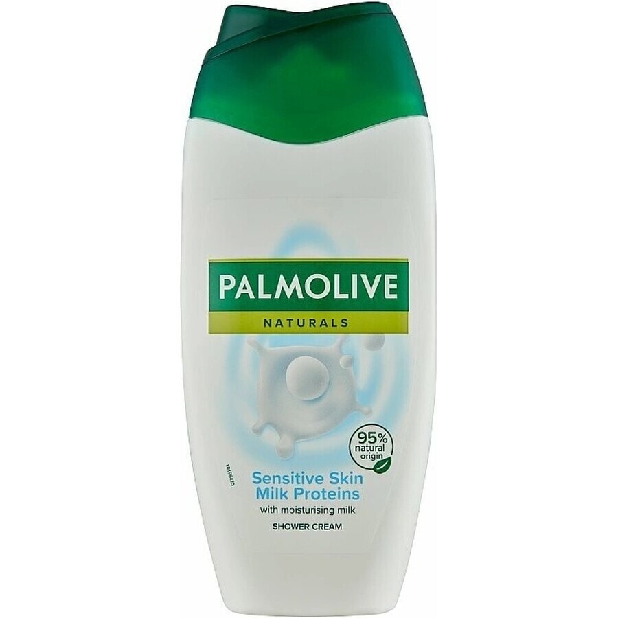 Gel de duș Palmolive Nat.Milk Proteins 1×250 ml, cu lapte de duș