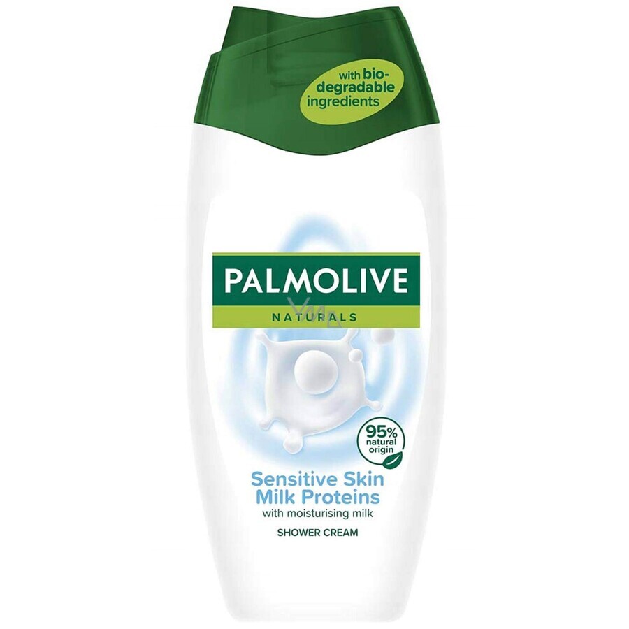 Gel de duș Palmolive Nat.Milk Proteins 1×250 ml, cu lapte de duș