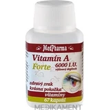 MedPharma Vitamin A 6000 IU Forte 1×67 cps, Nahrungsergänzungsmittel