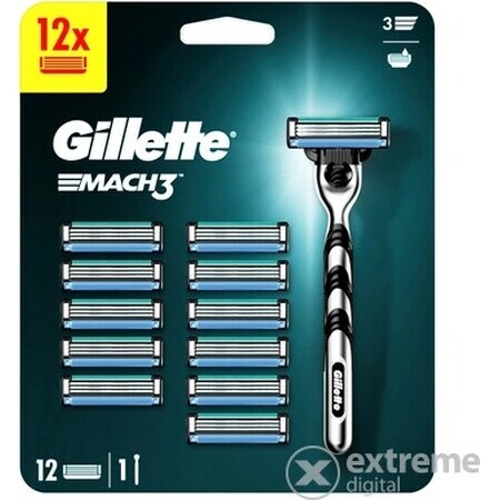 Gillette Mach3 Speciaal Pakket Radea + 12nh 1×1 pc