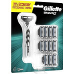 Gillette Mach3 Speciaal Pakket Radea + 12nh 1×1 pc