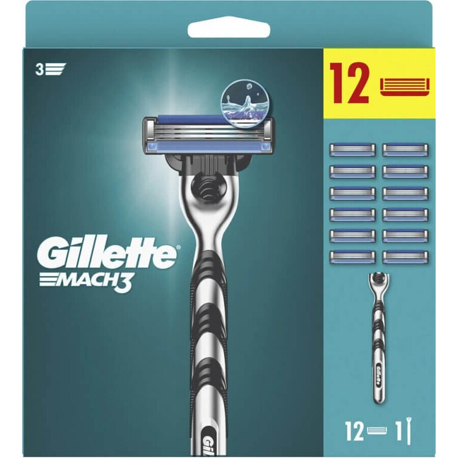 Gillette Mach3 Speciaal Pakket Radea + 12nh 1×1 pc