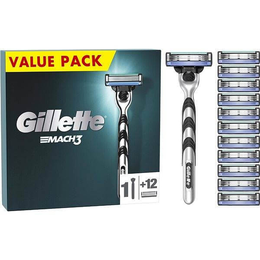 Gillette Mach3 Speciaal Pakket Radea + 12nh 1×1 pc