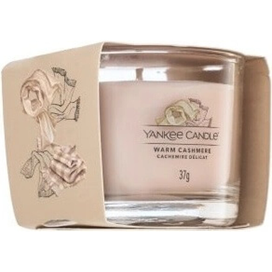 Yankee Candle - Lumânare votivă în sticlă Warm Cashmere 1×37g, lumânare parfumată