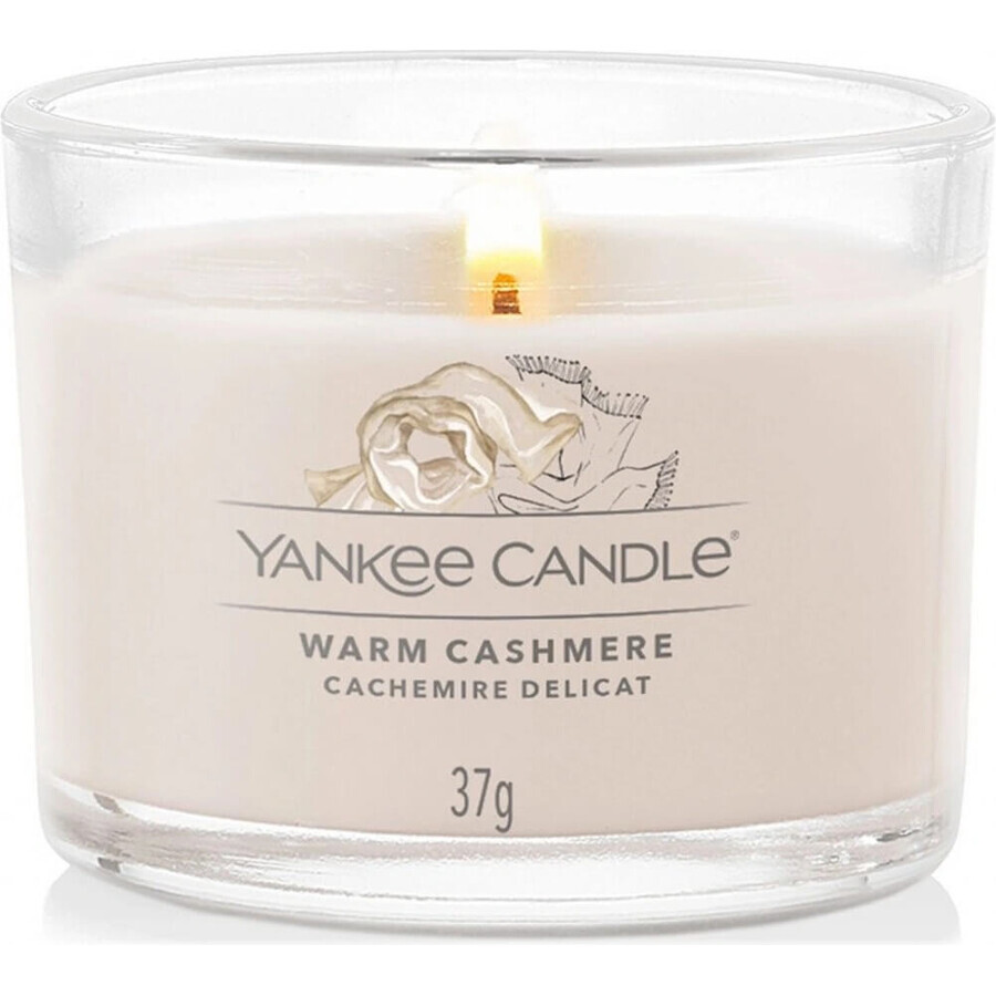 Yankee Candle - Lumânare votivă în sticlă Warm Cashmere 1×37g, lumânare parfumată