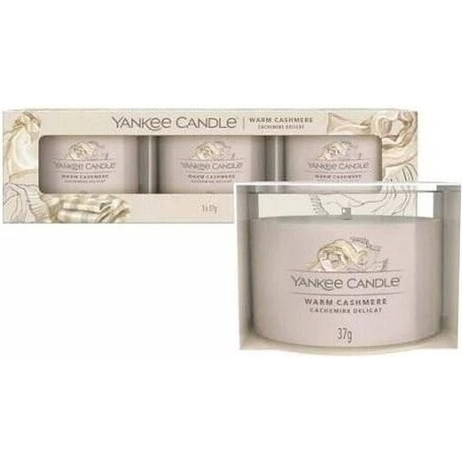 Yankee Candle - Lumânare votivă în sticlă Warm Cashmere 1×37g, lumânare parfumată