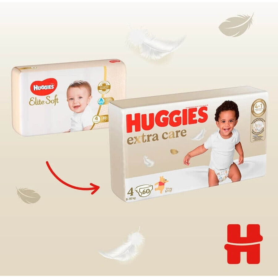 HUGGIES Elite Soft 4 Pannolini 33 pz. 1×1 pz.