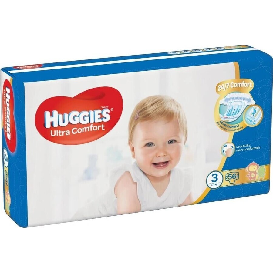 HUGGIES Ultra Comfort Jumbo 3 56 pcs 1×1 pc