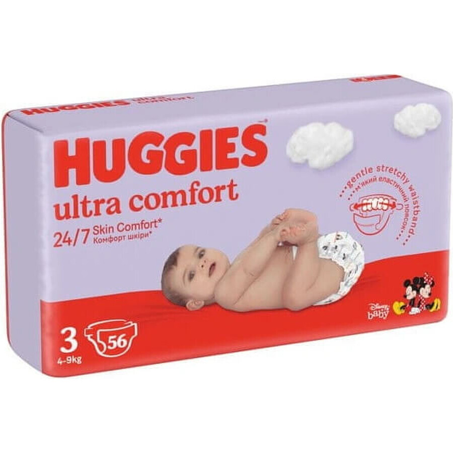 HUGGIES Ultra Comfort Jumbo 3 56 pcs 1×1 pc