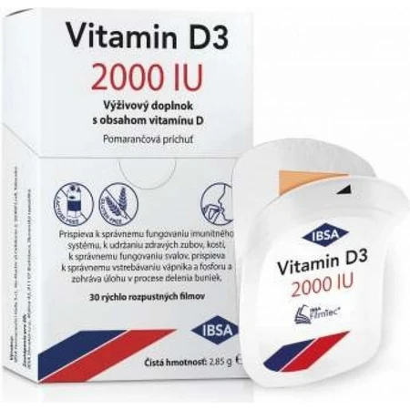 VITAMINE D3 IBSA IBSA 2000 IU 1×30 st, voedingssupplement