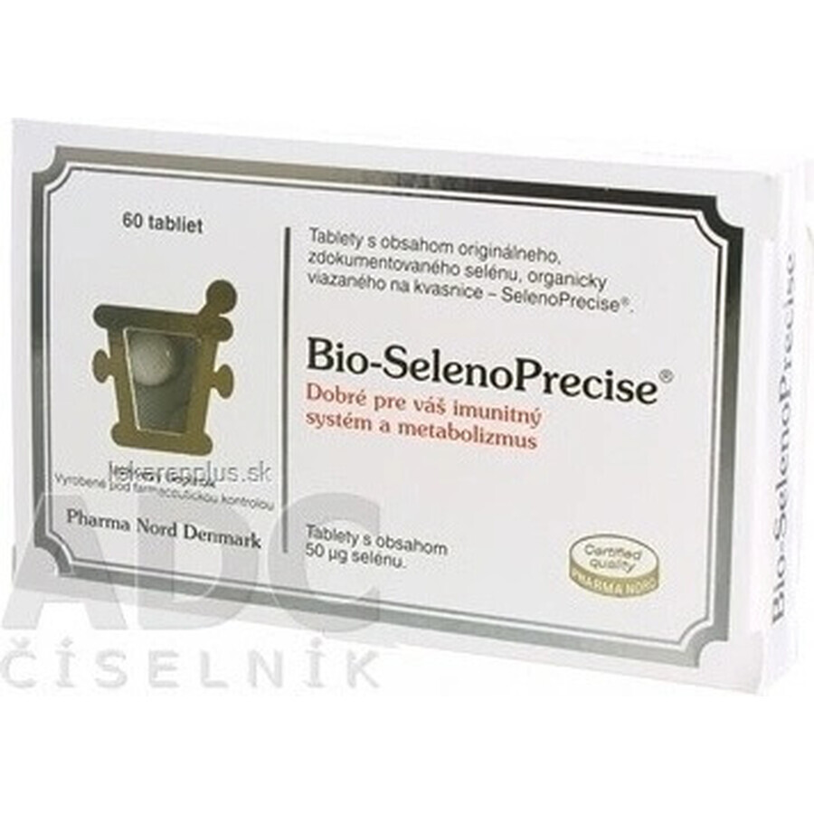 PHARMA NORD BIO-SELENOPRECISE 1×60 tbl, complément alimentaire