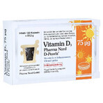 Bio Vitamina D3  3000UI  D-Pearls 75 mcg, 80 capsule moi, Pharma Nord