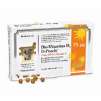 Bio Vitamina D3  3000UI  D-Pearls 75 mcg, 80 capsule moi, Pharma Nord