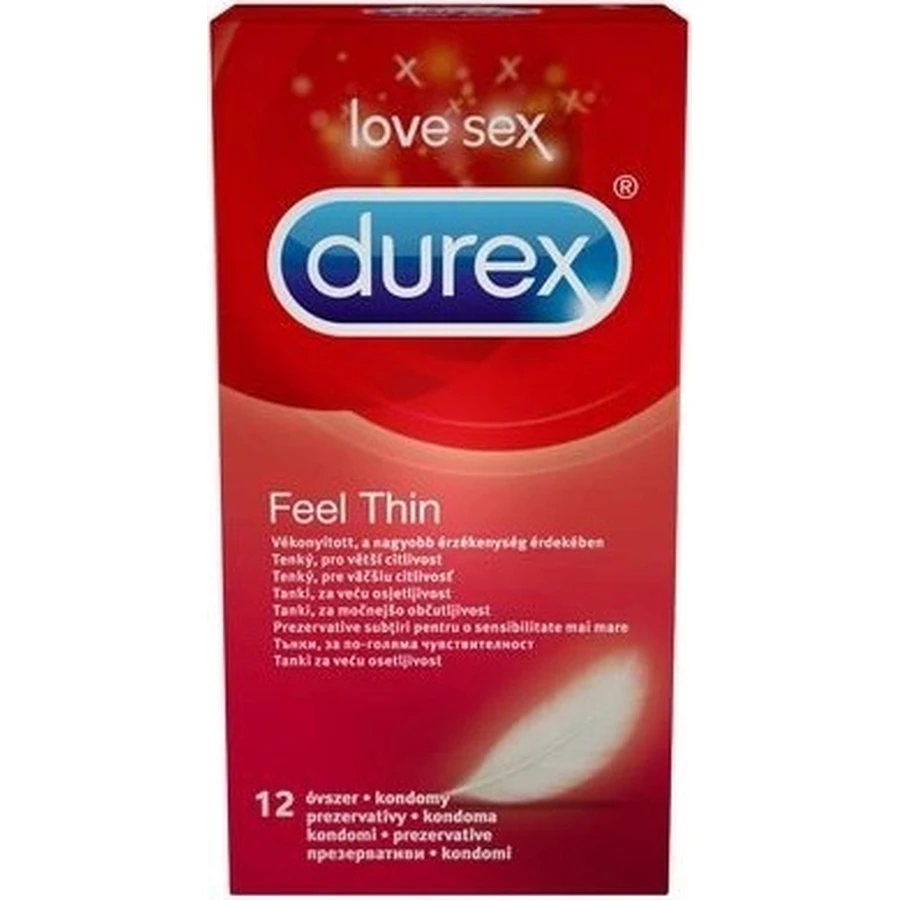 DUREX Feel Thin Classic 1×12 stuks, condooms