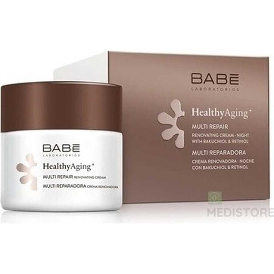 BAB BABÉ SHEETS HealthyAging+ MULTI REPAIR CREAM NIGHT 1×50 ml, crème